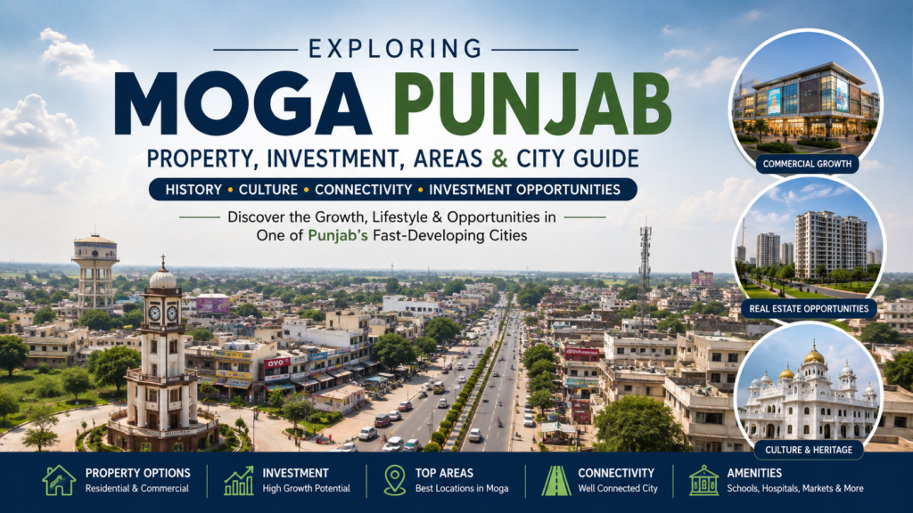 Moga Punjab: Location, Property, Investment & City Guide