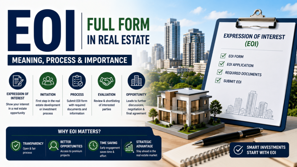 EOI Full Form in Real Estate: Meaning & Process