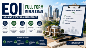 EOI full form in real estate showing expression of interest and property application process